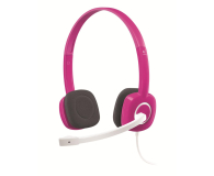 Logitech H150 Cranberry z mikrofonem - 71627 - zdjęcie 1